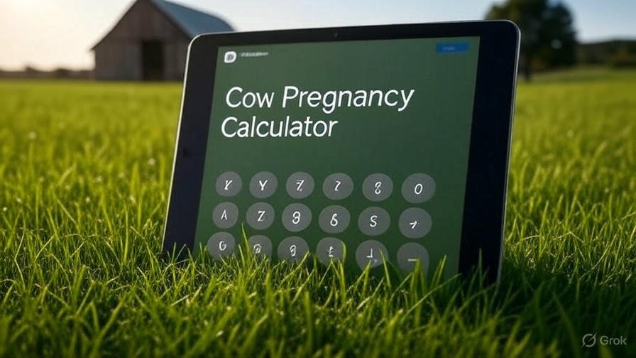 Cow Pregnancy Calculator