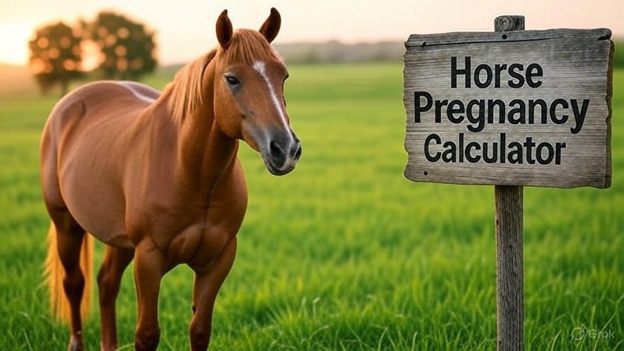 Horse Pregnancy Calculator
