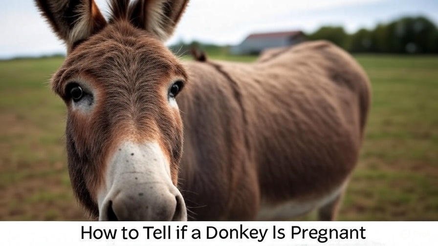 How to Tell if a Donkey Is Pregnant