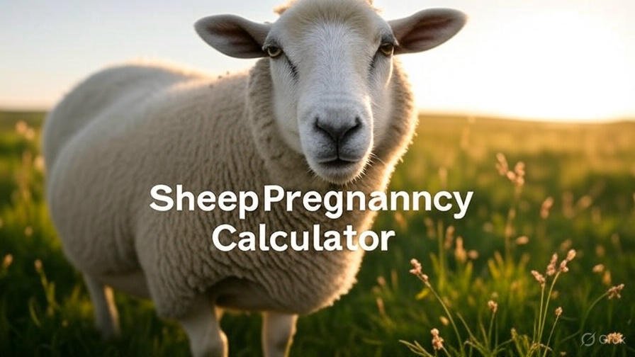 Sheep Pregnancy Calculator