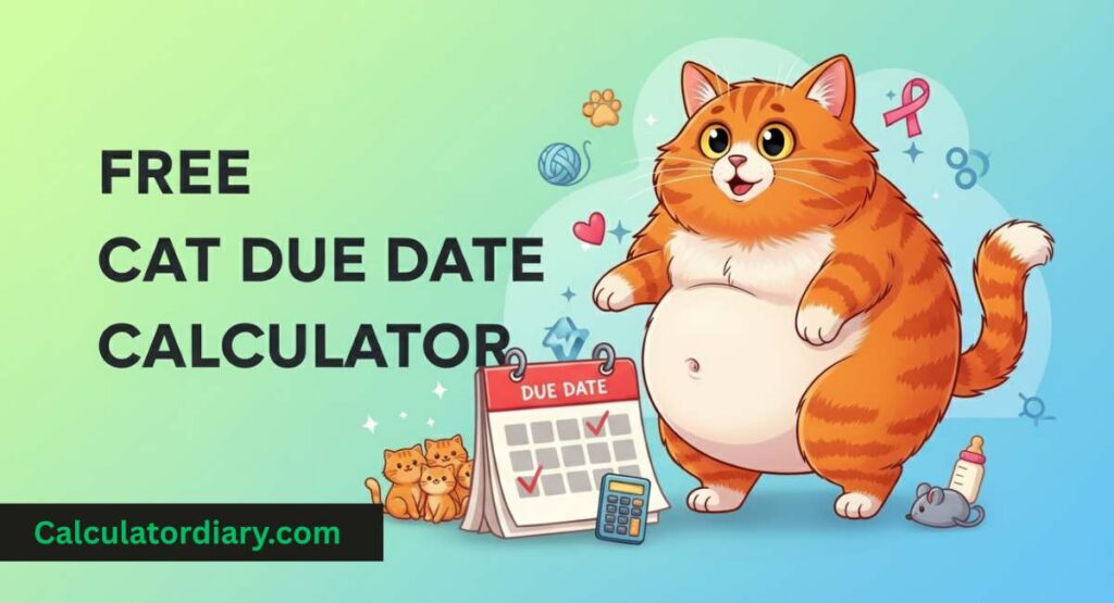 Free Cat Due Date Calculator