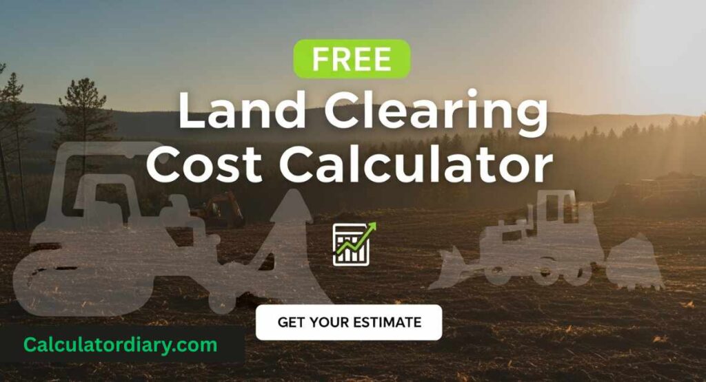Free Land Clearing Cost Calculator